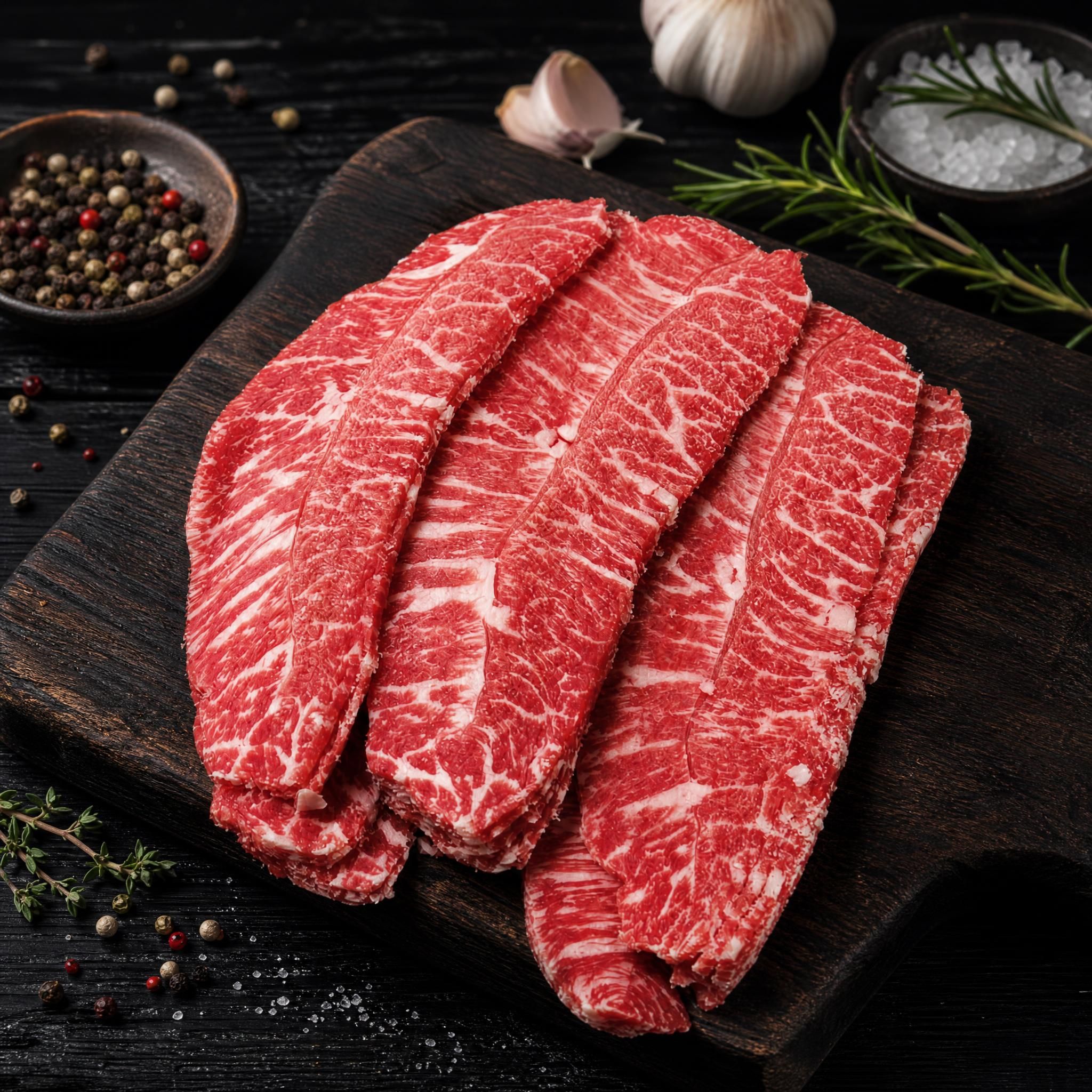 [냉동] 1등급 한우 대패부채 400g